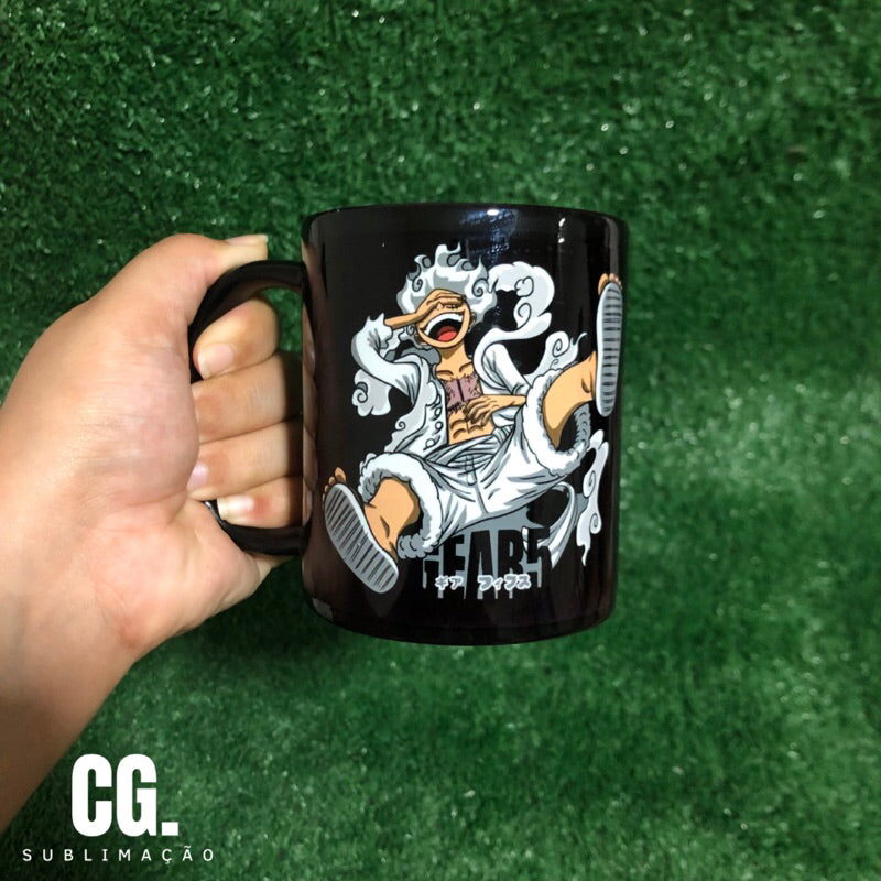 Caneca gear 5 mokey D luffy