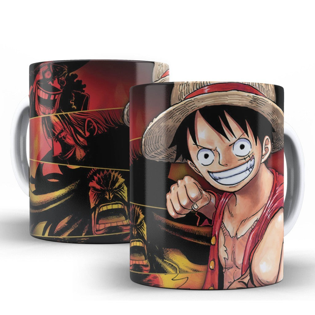 Caneca gear 5 mokey D luffy