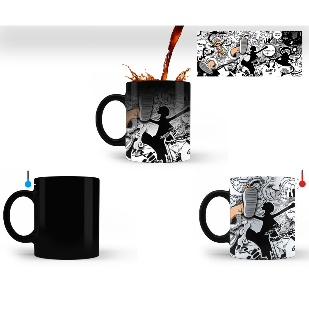 Caneca gear 5 mokey D luffy